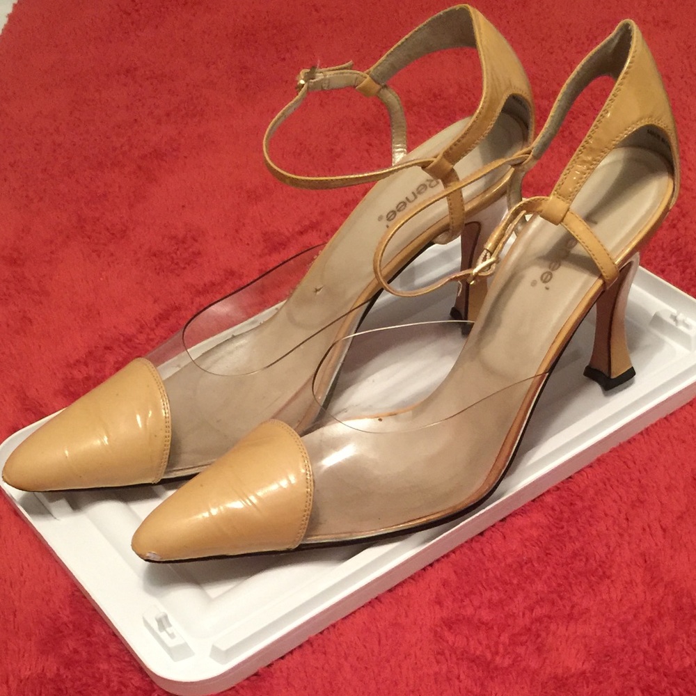 J.Renee Cream Heels (Size 11M)